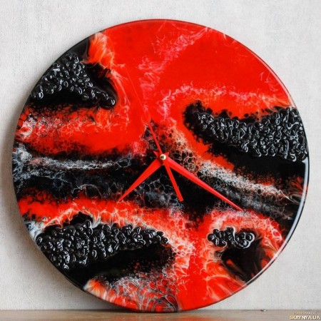 Часы из эпоксидной смолы А-1